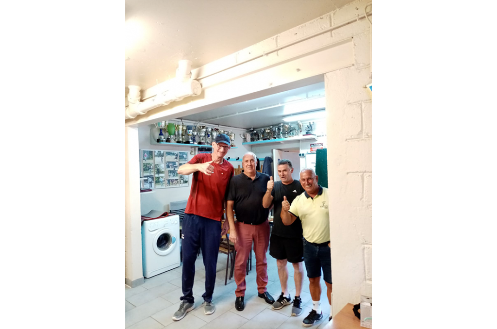 La joie de vivre au club !