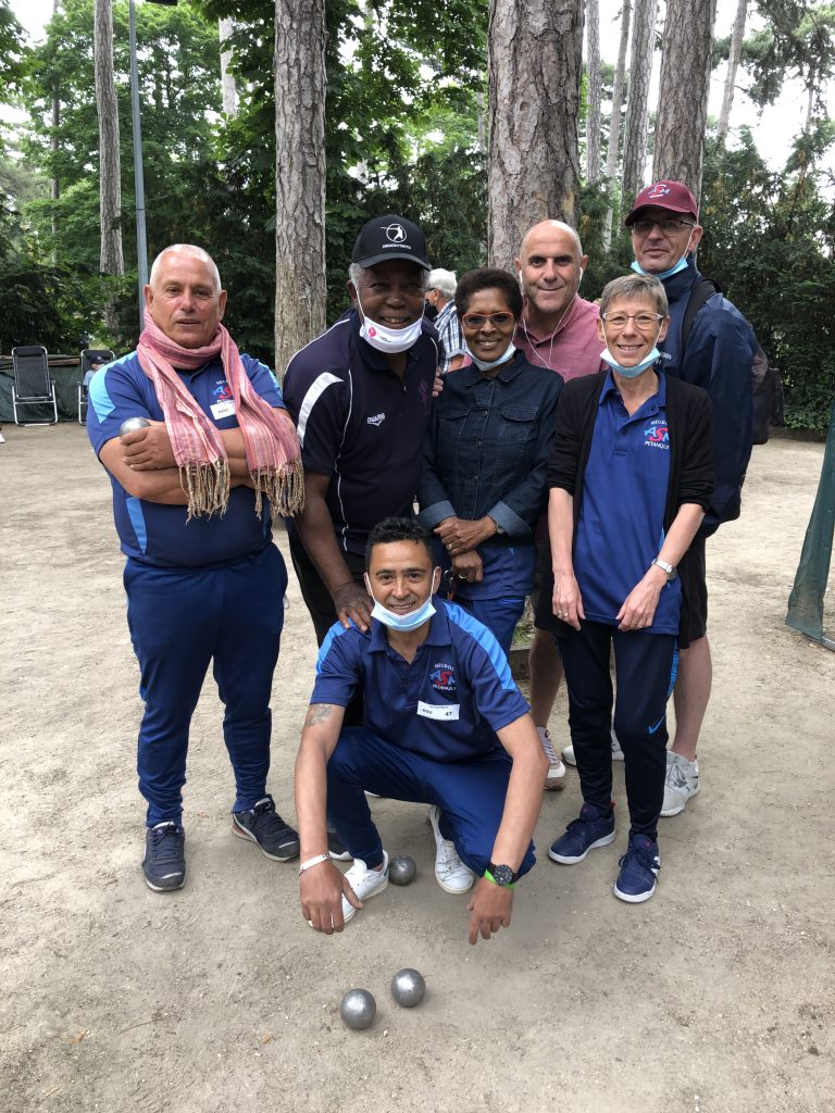 Doublettes mixtes au Lac St James - AS Meudon Pétanque